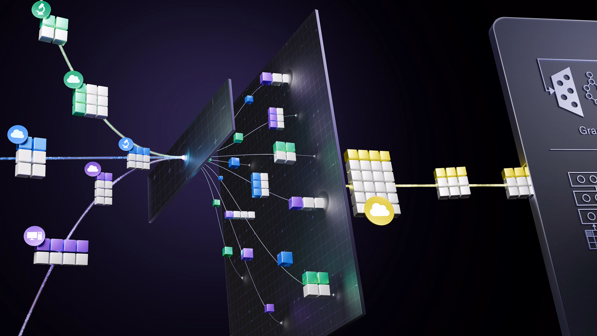 1910 ITO platform in 3D: data flowing into the processor