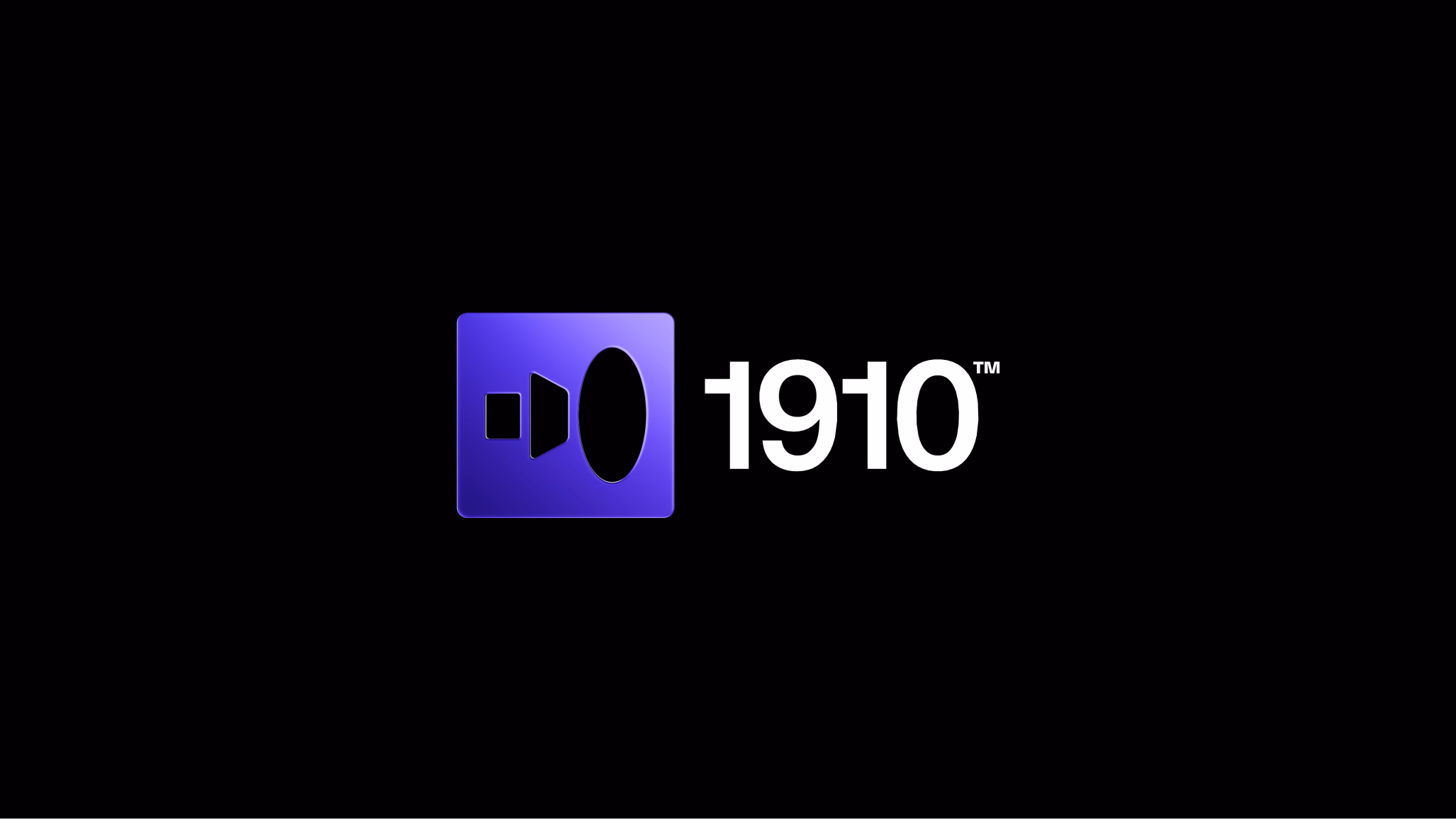 1910 logo in 3D