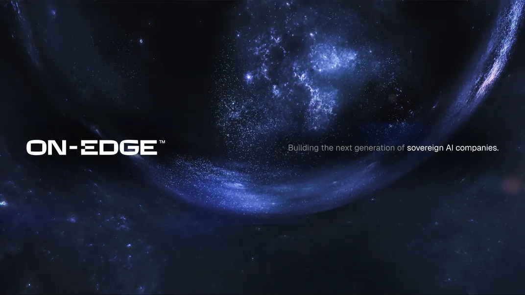 On-Edge website home page by FIFTYSEVEN: Building the next generation of sovereign AI companies